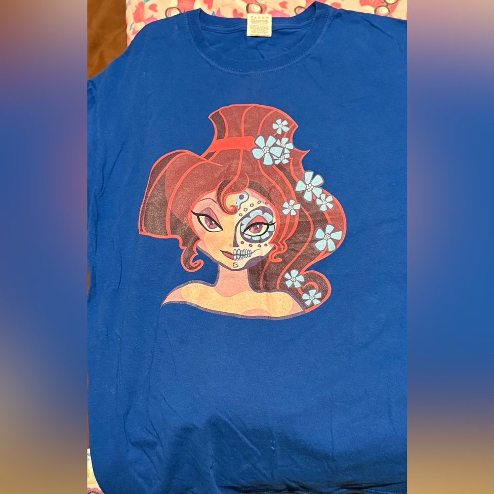 Disney’s Meg from Hercules Sugar Skull Series by ELLADOR